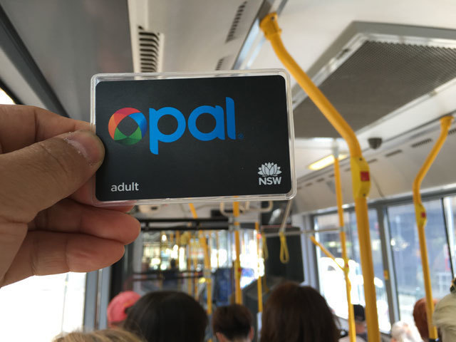 Opal card（オパール・カード） 2016年2月 ～オーストラリアNSW