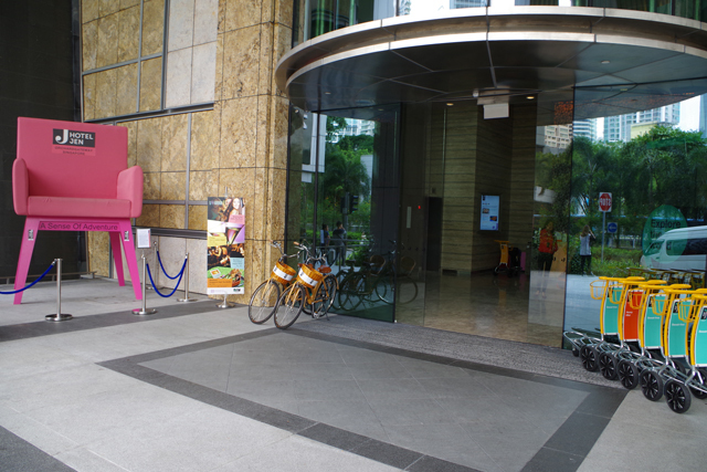 Hotel Jen Orchardgateway Singapore ホテル ジェン オーチャードゲイトウェイ シンガポール 15年6月 招待 宿泊 シンガポール ホテル泊まり歩き 付 旅行記 体験記