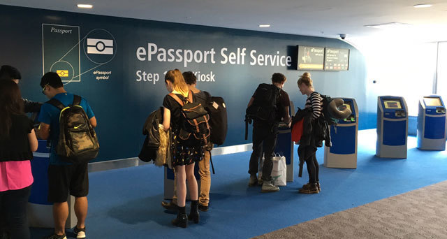 シドニー出入国に際して Sydney Kingsford Smith International Airport シドニー キングスフォード スミス国際 空港 16年2月 オーストラリア シドニー ホテル泊まり歩き 付 旅行記 体験記