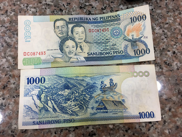 フィリピン ペソ 旧紙幣 お金 Philippine peso - 旧貨幣/金貨/銀貨