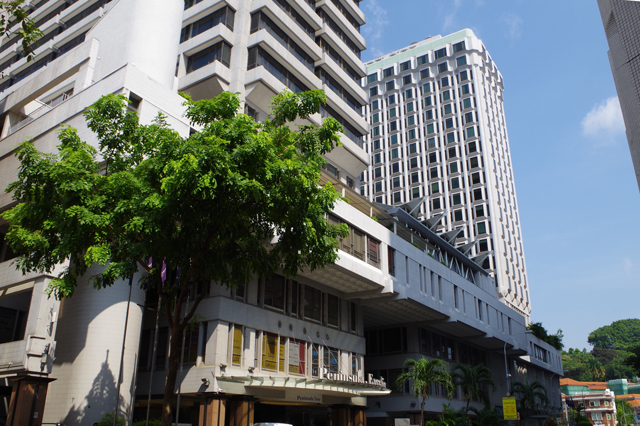 Peninsula Excelsior Hotel Singapore ペニンシュラ エクセルシオール ホテル シンガポール 15年7月宿泊 シンガポール ホテル泊まり歩き 付 旅行記 体験記